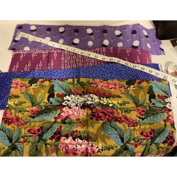 Junk Journal Supplies New Fabric Paper Ephemera Trims 1/2 lb. Multi Color 25426 - Picture 2 of 3